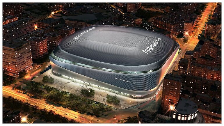 Le nouveau stade du Real Madrid en image