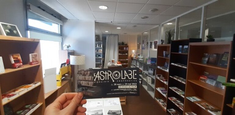 Librairie éphémère l'Astrolabe à Maurepas à Rennes