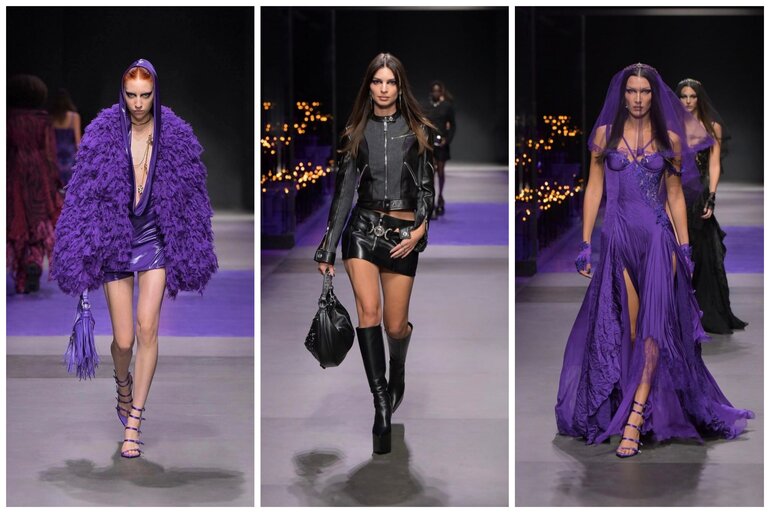 Les looks du défilé Versace printemps-été 2023