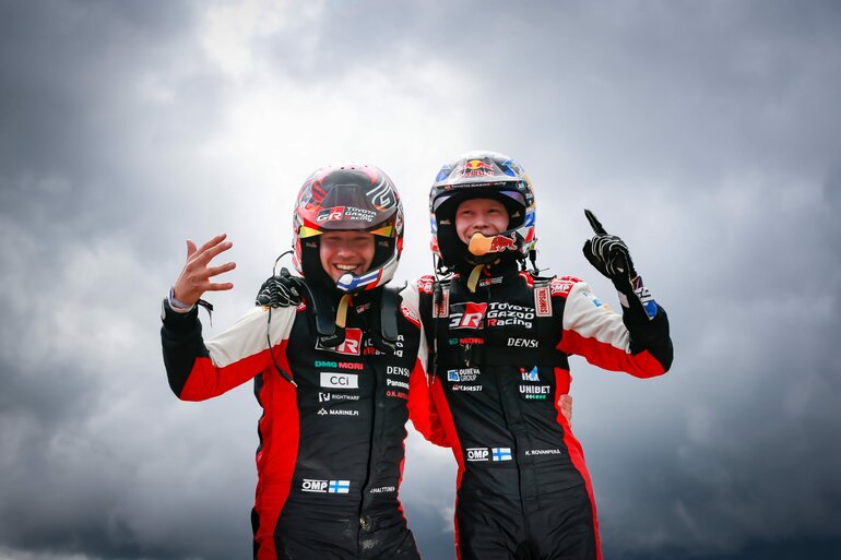 Jonne Halttunen & Kalle Rovanperä, champions du monde WRC 2022