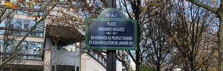 place Mohamed Bouazizi à Paris, 14e arrondissement