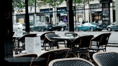 Restaurant fermé Avenue des Champs-Élysées