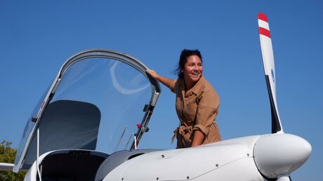 Dara Santanaa s'offre des sessions de pilotages à Montpellier