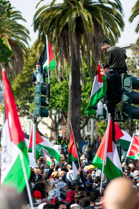 Manifestation palestinienne