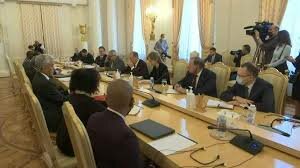 Russie: Sergueï Lavrov a reçu Moussa Faki Mahamat, de l'Union africaine .