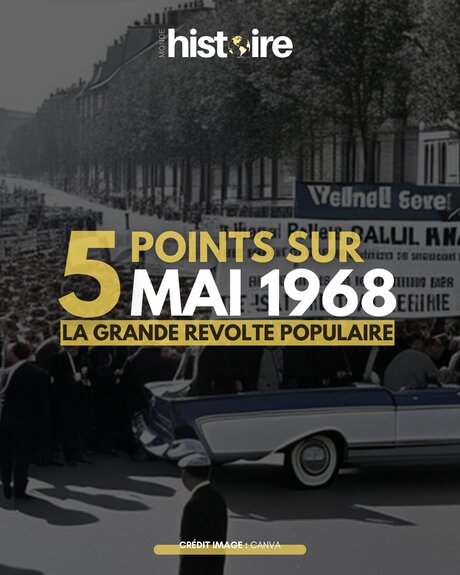 5 points sur mai 1968, la révolte populaire.